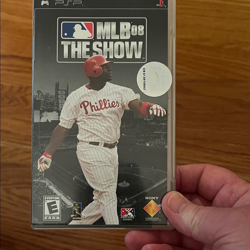 Sony PSP MLB 08 The Show - Red, White